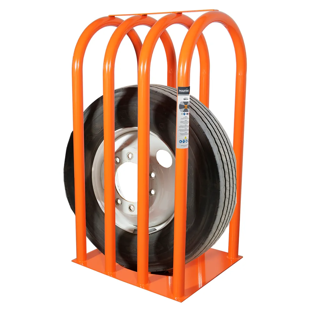 CAGE DE GONFLAGE POUR PNEUS À 4 BARRES