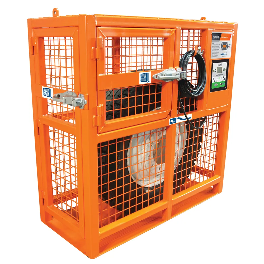 CAGE DE GONFLAGE AUTOMATIQUE POUR PNEUS 52"