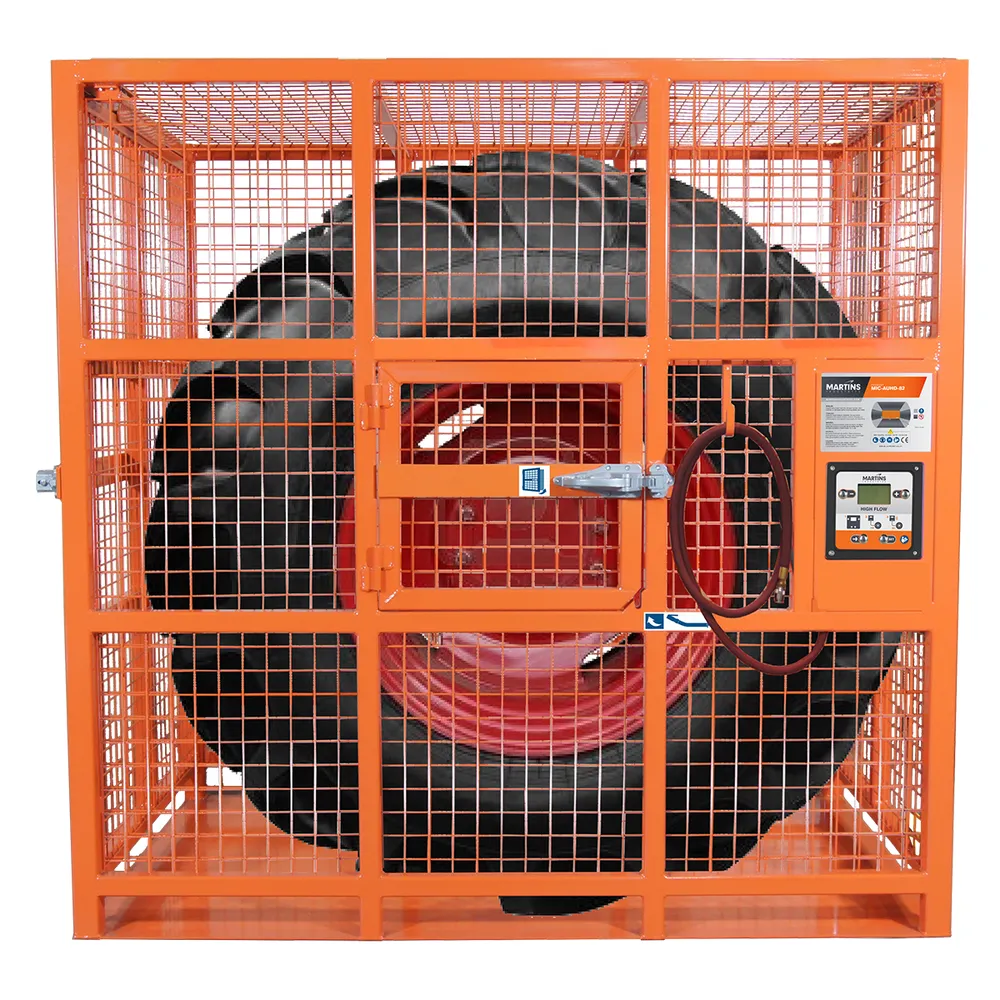 CAGE DE GONFLAGE POUR PNEU AUTOMATIQUE 82"