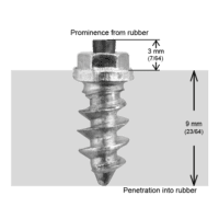 CRAMPONS A VIS POUR PNEUS 11MM