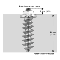 CRAMPONS A VIS POUR PNEUS 30MM