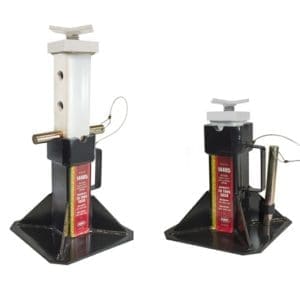 20 TONS HEAVY DUTY JACK STANDS WITH ADJUSTABLE TOP (2) AME