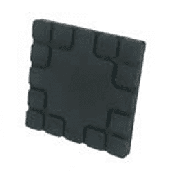 RUBBER LIFT PAD 4" X 4"