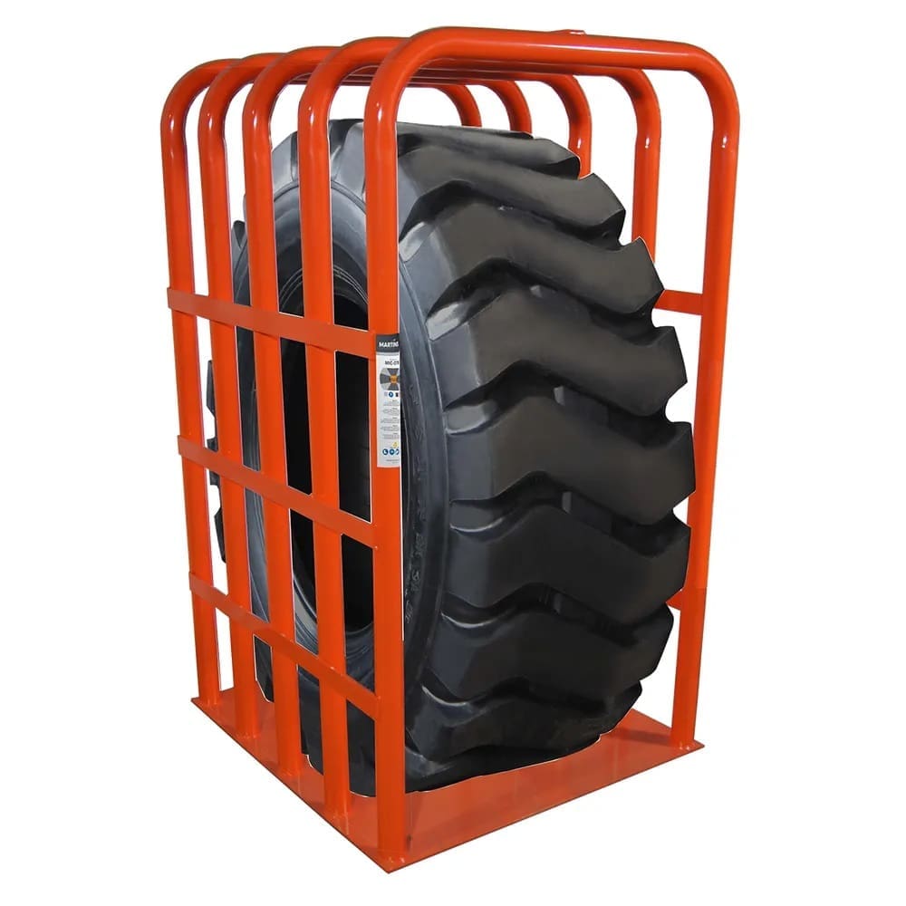 CAGE DE GONFLAGE POUR PNEUS À 5 BARRES OTR